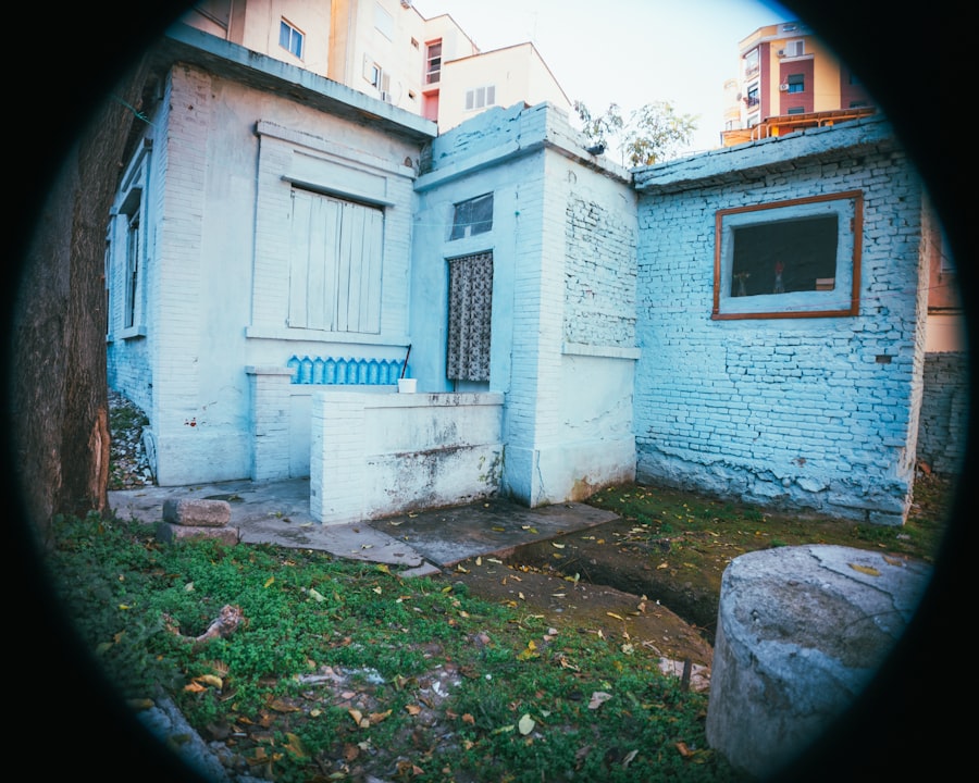 Photo Exterior wall paint