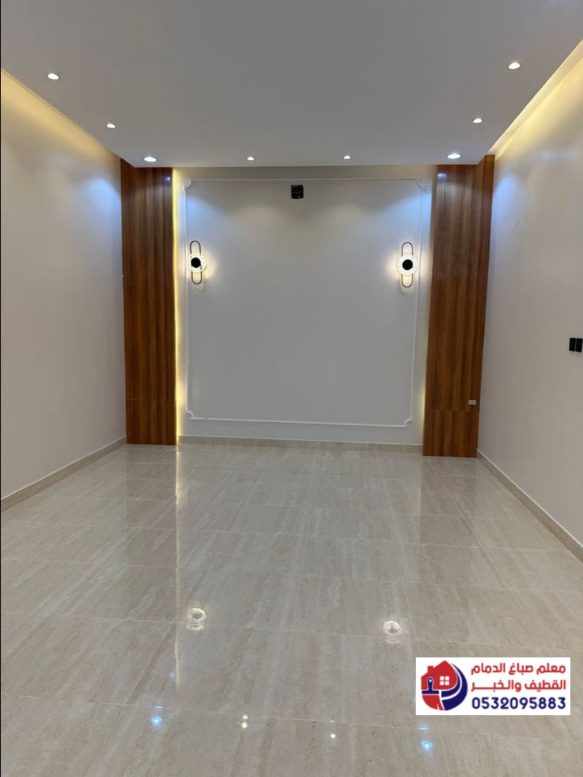صنفرة الدهان اللامع قبل الطلاء الجديد